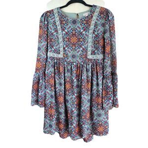 Xhilaration Babydoll Dress XS Lace Whimsigoth Fairy Boho Lined Date Night